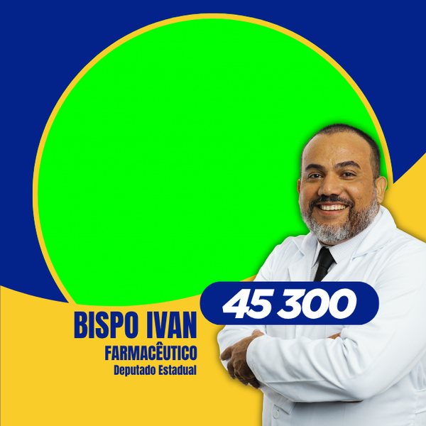 Arte da campanha com espaço para a sua foto